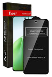 FAD-E Tempered Glass for OnePlus Nord CE4 5G (Transparent)