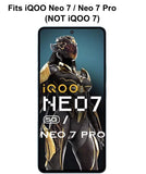 FAD-E Matte Tempered Glass for iQOO Neo 7 5G / Neo 7 Pro 5G (Matte Transparent)