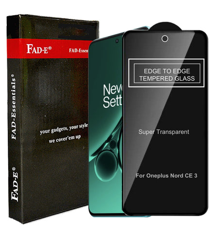FAD-E Tempered Glass for OnePlus Nord CE 3 5G  (Transparent)