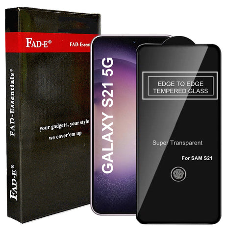 FAD-E Tempered Glass for Samsung Galaxy S21 5G  (Transparent)