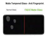 FAD-E Matte Tempered Glass for OnePlus Nord CE 3 Lite 5G / realme C55 (Matte Transparent)