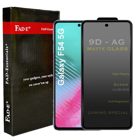 FAD-E Matte Tempered Glass for Samsung Galaxy F54 5G (Matte Transparent)