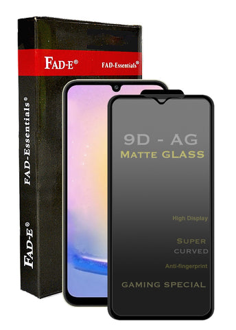 FAD-E Matte Tempered Glass for Samsung Galaxy A25 5G (Matte Transparent)