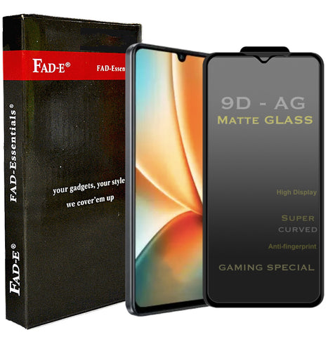 FAD-E Matte Tempered Glass for Vivo Y100 / Y100A / T2 5G / iQOO Z7 5G (Matte Transparent)