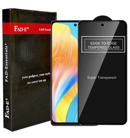 FAD-E Edge to Edge Tempered Glass for OPPO F23 5G (Transparent)