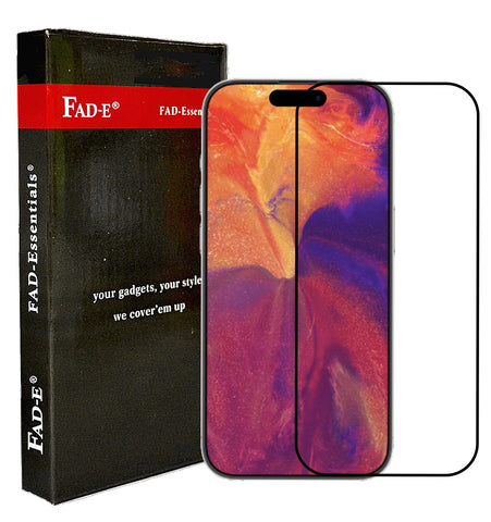 FAD-E Tempered Glass for iPhone 15 Plus (Transparent)