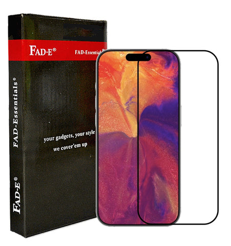 FAD-E Tempered Glass for iPhone 15 (Transparent)