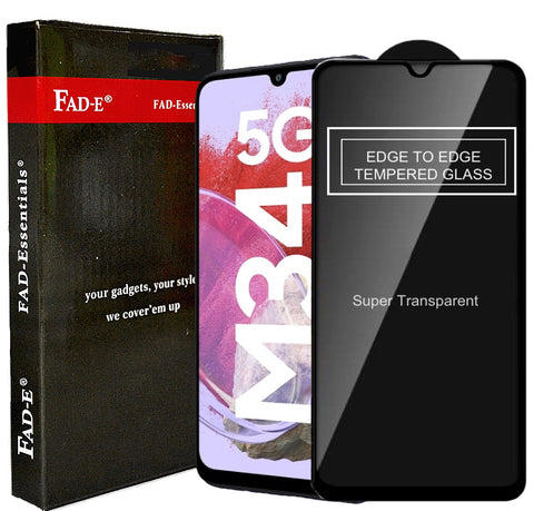 FAD-E Tempered Glass for Samsung Galaxy M34 5G / F34 5G (Transparent)