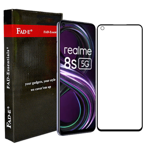 FAD-E Edge to Edge Tempered Glass for Realme 8s / 6 / 7 (Transparent)