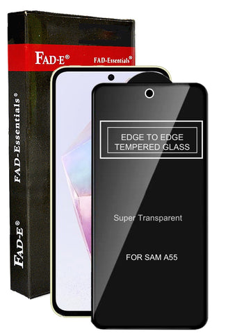 FAD-E Tempered Glass for Samsung Galaxy A55 5G (Transparent)