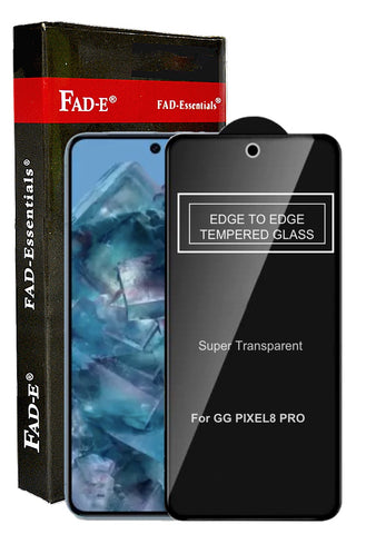 FAD-E Tempered Glass (with Camera hole) for Google Pixel 8 PRO (Transparent)