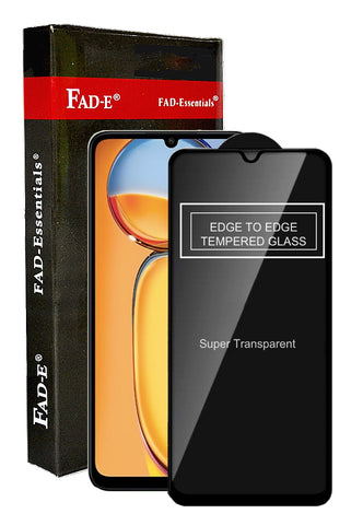 FAD-E Tempered Glass for Redmi 13C / Redmi 13C 5G / POCO C65 (Transparent)