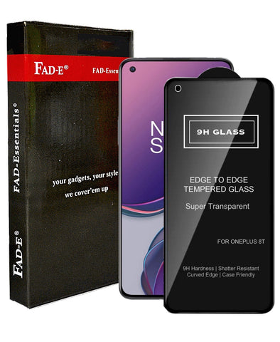 FAD-E Edge to Edge Tempered Glass for OnePlus 8T / OnePlus 9 (Transparent)