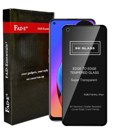 FAD-E Edge to Edge Tempered Glass for Oppo F19 Pro / Pro+ (Transparent)