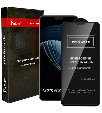 FAD-E Edge to Edge Tempered Glass for Vivo V23 5G (Transparent)