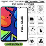 FAD-E Edge to Edge Tempered Glass for Vivo T2 5G /  Y100 5G / Y100A / iQOO Z7 5G (Transparent)