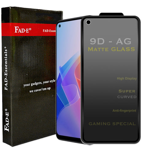 FAD-E Edge to Edge Tempered Glass for OPPO F21 Pro / F21 Pro 5G / F21s Pro / F21s Pro 5G (Matte Transparent)