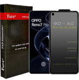 FAD-E Edge to Edge Tempered Glass for OPPO Reno 7 PRO 5G (Matte Transparent)