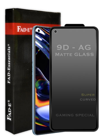 FAD-E Edge to Edge Tempered Glass for Realme 7 Pro (Matte Transparent)