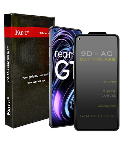 FAD-E Edge to Edge Tempered Glass for Realme GT 5G (Matte Transparent)