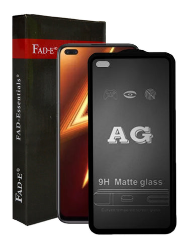FAD-E Edge to Edge Tempered Glass for Realme 6 Pro / X3 / X3 SuperZoom (Matte Transparent)