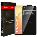 FAD-E Edge to Edge Tempered Glass for OPPO F21 Pro, F21 Pro 5G , F21s Pro , F21s Pro 5G (Transparent)