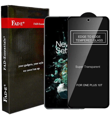 FAD-E Edge to Edge Tempered Glass for OnePlus 10T 5G (Transparent)