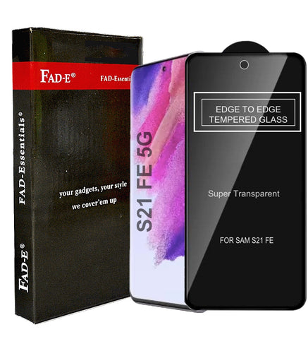 FAD-E Edge to Edge Tempered Glass for Samsung Galaxy S21 FE (Transparent)