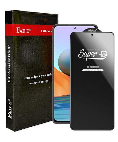FAD-E Edge to Edge Tempered Glass for Mi Redmi Note 10 Pro , Note 10 Pro Max (Transparent)