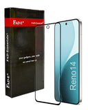 FAD-E Tempered Glass Screen Protector Guard (with Camera Hole) for Oppo Reno14 5G / Reno 14 (Transparent)