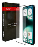 FAD-E Tempered Glass Screen Protector Guard for Nothing Phone 3a Lite (Transparent without cam hole)