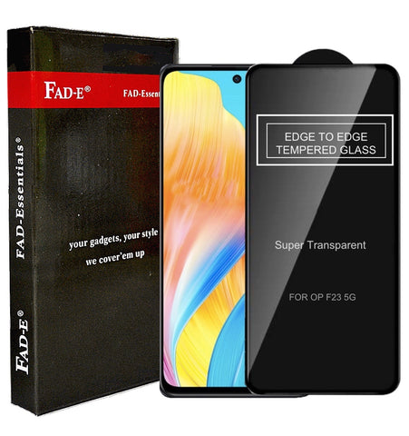 FAD-E Edge to Edge Tempered Glass for OPPO F23 5G