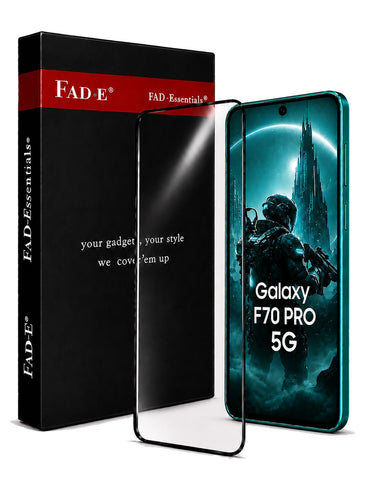 FAD-E Tempered Glass Screen Protector for Samsung Galaxy F70 Pro 5G / M47 5G / A27 5G / A36 5G / A56 5G
