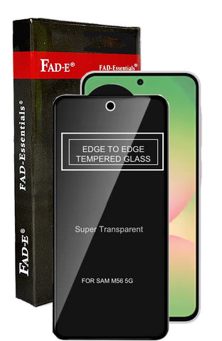 FAD-E Tempered Glass Screen Protector for Samsung Galaxy M56 5G / F56 5G (Transparent)