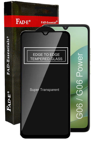 FAD-E Tempered Glass Screen Protector Guard for Motorola Moto G06 Power