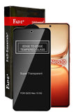 FAD-E Tempered Glass Screen Protector Guard (with Camera Hole) for iQOO Neo 10 5G (Transparent)
