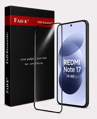 FAD-E Tempered Glass Screen Protector for Redmi Note 17 5G (6.99 inch)