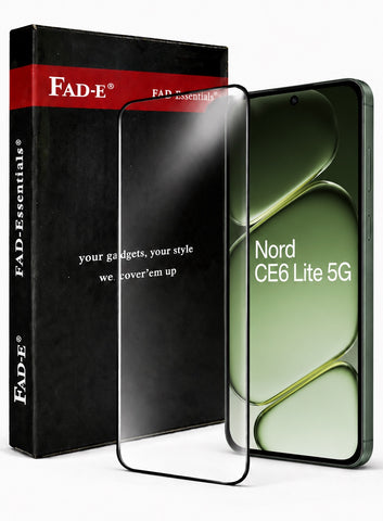 FAD-E Tempered Glass Screen Protector Guard for OnePlus Nord CE6 Lite 5G / CE 6 Lite (6.72 inch)