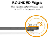 FAD-E Tempered Glass Screen Protector Guard (supports fingerprint unlock) for OnePlus 15