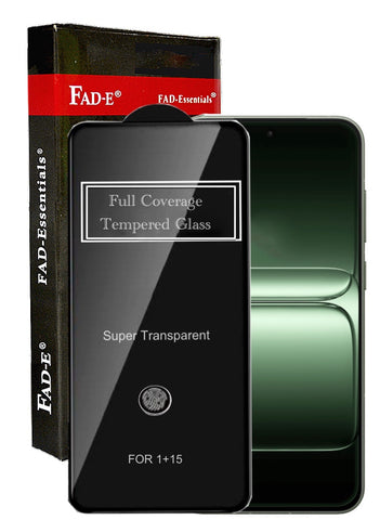 FAD-E Tempered Glass Screen Protector Guard (Ultrasonic Fingerprint Compatible) for OnePlus 15