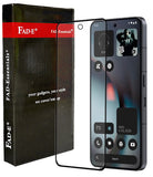 FAD-E Tempered Glass Screen Protector Guard (with Camera Hole) for Nothing Phone 3 / Phone3 (Transparent)