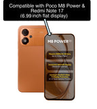 FAD-E Tempered Glass Screen Protector for Poco M8 Power 5G (6.99 inch)