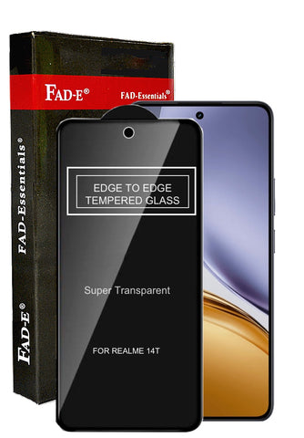 FAD-E Tempered Glass Screen Protector Guard for Realme 14T 5G