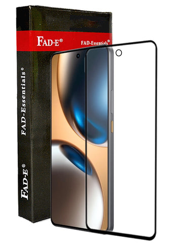 FAD-E Tempered Glass Screen Protector Guard (with Camera Hole) for Realme GT7 / GT 7 / GT 7T (Transparent)
