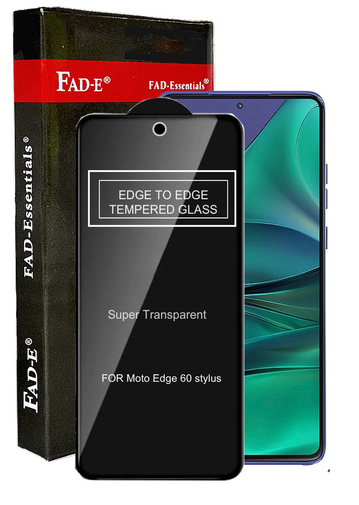 FAD-E Tempered Glass Screen Protector Guard for Motorola Moto Edge
