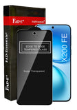 FAD-E Tempered Glass Screen Protector Guard (with Camera Hole) for Vivo X200 FE 5G (Transparent)