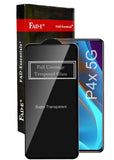 FAD-E Tempered Glass for Realme P4x 5G / P3 Lite 5G / P3X 5G (Transparent)