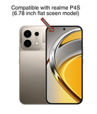 FAD-E Matte Tempered Glass Screen Protector Guard for Realme P4s 5G (Matte Glass)