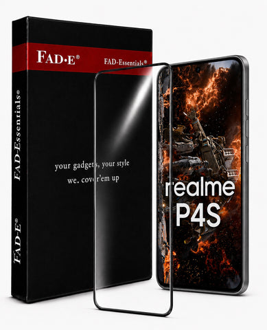 FAD-E Tempered Glass Screen Protector Guard for Realme P4s 5G