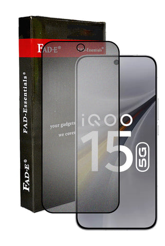 FAD-E Matte Tempered Glass Screen Protector Guard for iQOO 15 5G (Matte)